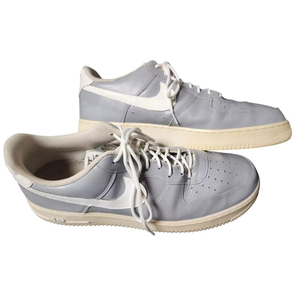 Nike Air Force 1 Gray Leather Size 13
